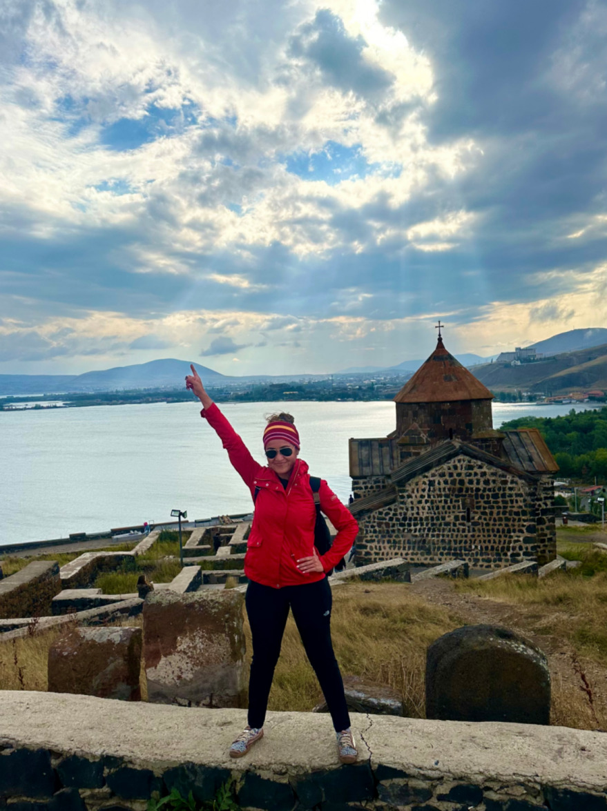 Photo of Lake Sevan Armenia